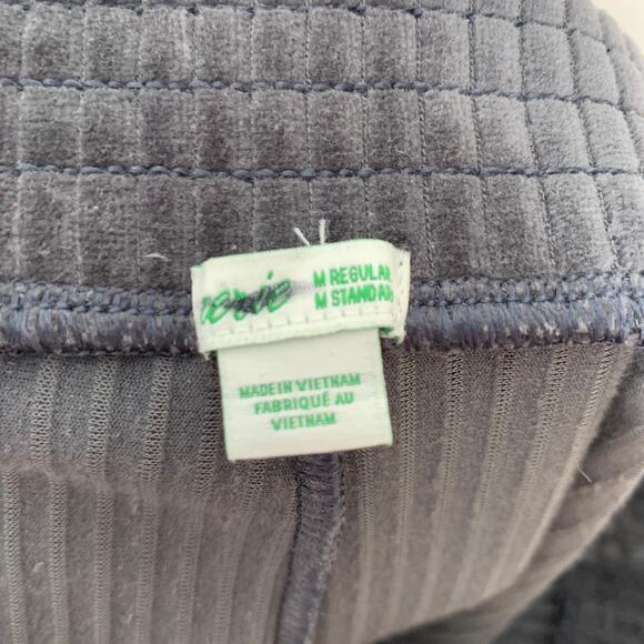 Aerie women's gray Groove On ribbed velour flare pants Medium - Picture 9 of 13